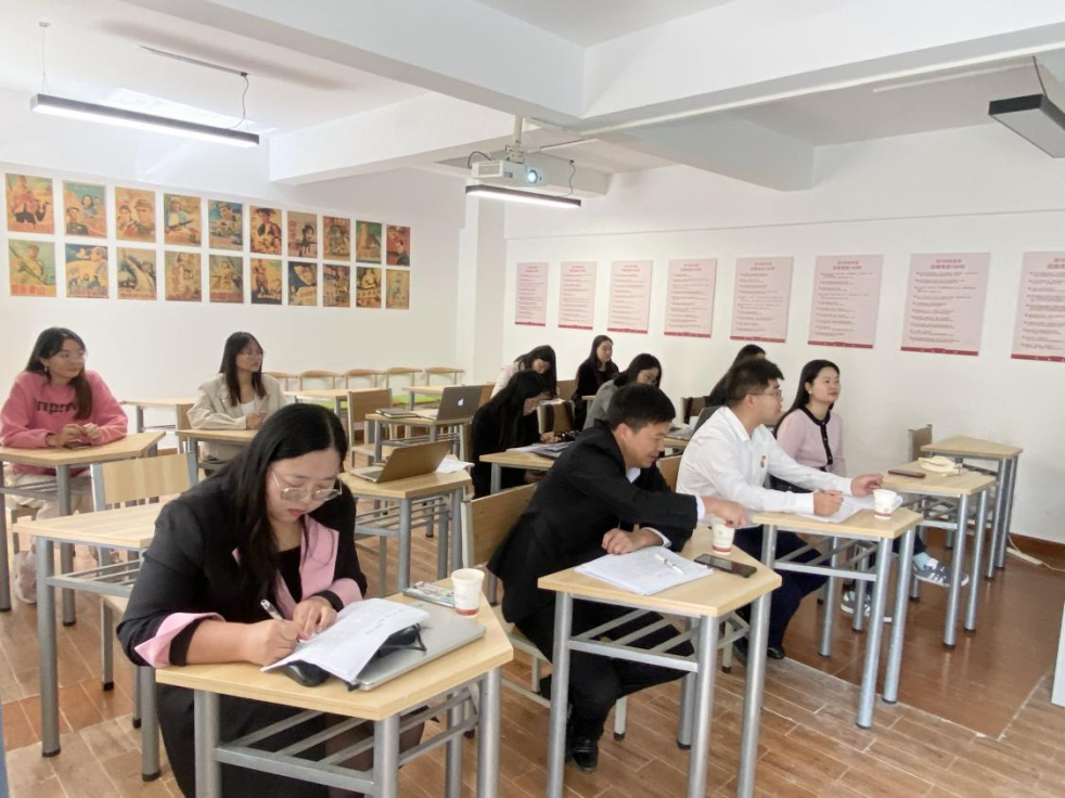 学院资讯｜畅谈学情班情，分享带班育人经验：财会金融学院举行辅导员“说带班”比赛 第 1 张