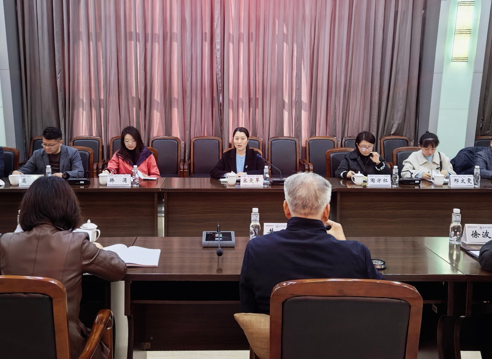 钱素平校长带队赴西安外事学院、培华学院考察学习 第 3 张